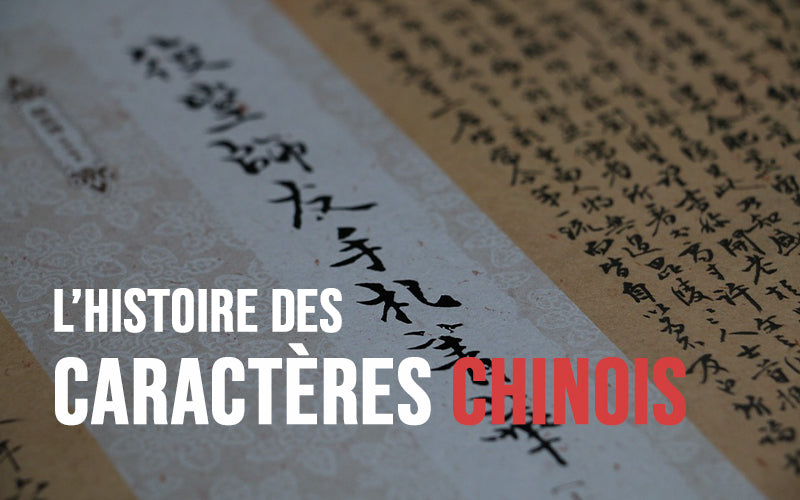 histoire des caractères chinois
