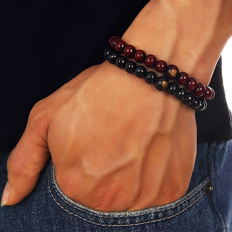 Bracelet Chinois Traditionnel Rouge