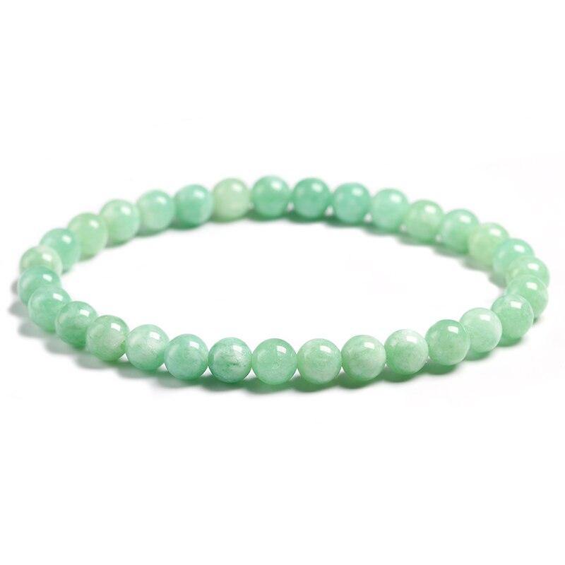 Bracelet Chinois Perles de jade 6mm