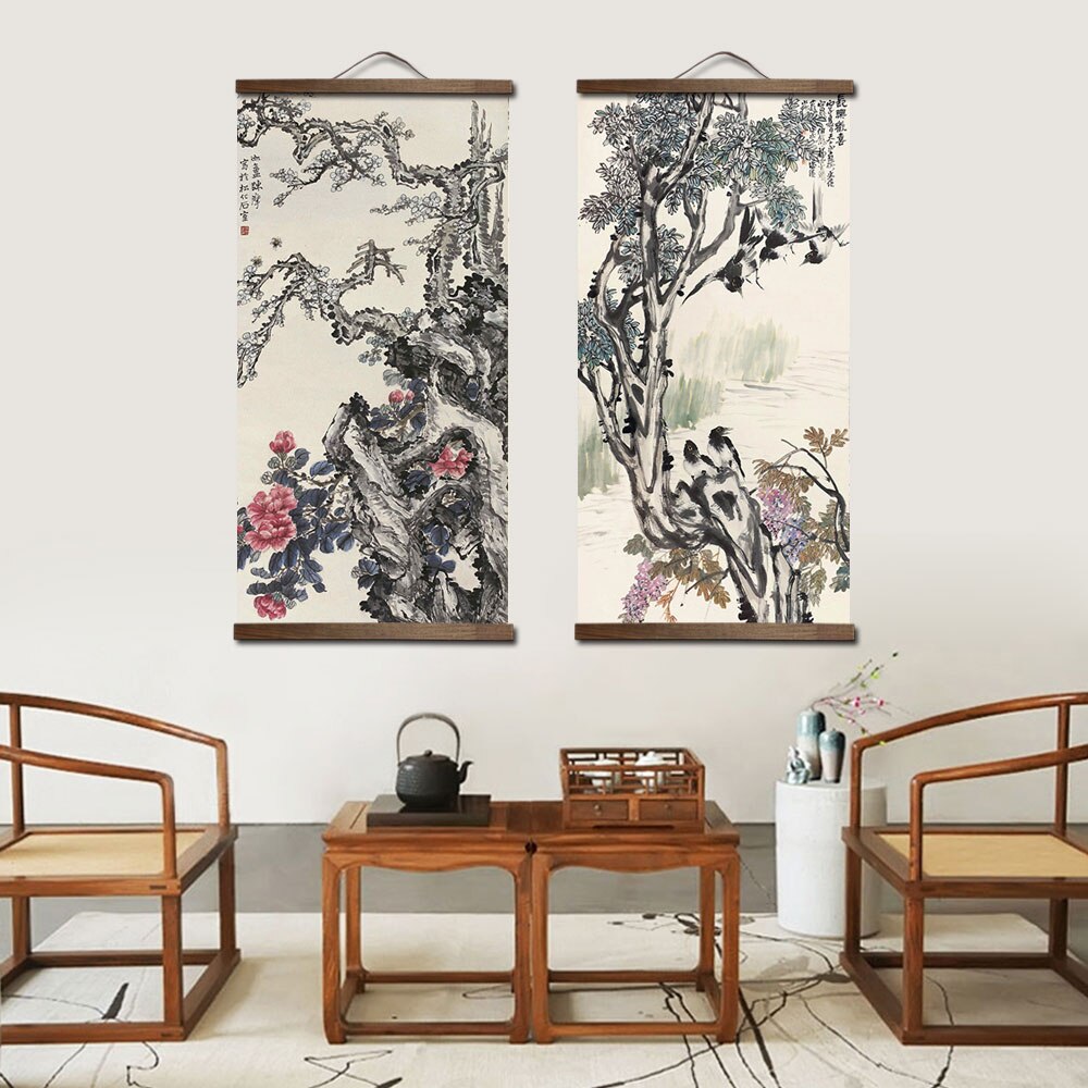 Tableau Chinois Toile