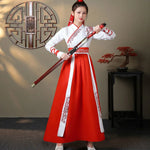 Hanfu <br> Blanc et Rouge