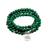 Bracelet Malachite vert