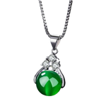 Collier chinois Perle de jade