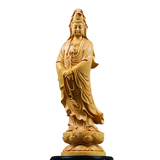 Figurine chinoise en bois