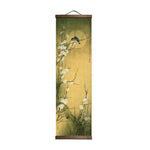 Tableau Chinois Fleurs blanches