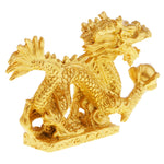 figurine dragon en or