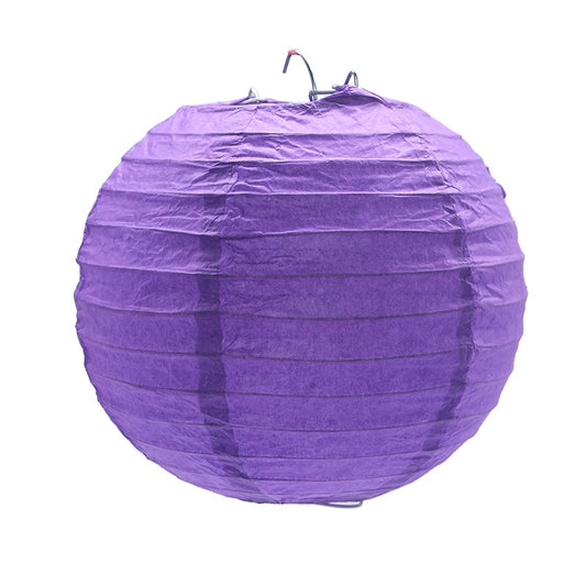 Lanterne chinoise violette