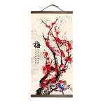 Tableau Chinois Rouge