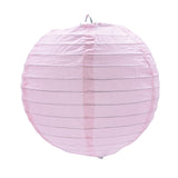 Lanterne chinoise rose claire