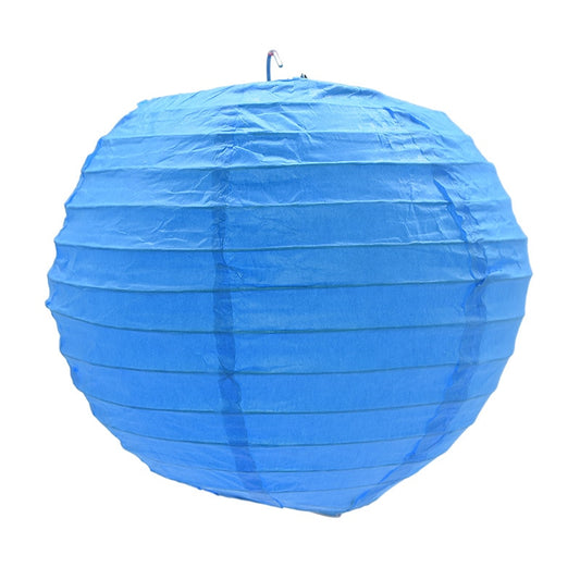 Lanterne chinoise bleue