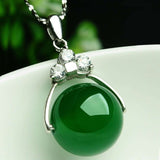 Collier chinois <br> Perle de jade