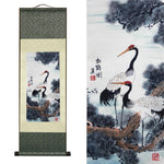 Tableau Chinois Grue