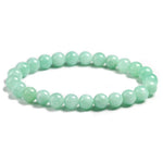 Bracelet Chinois Perles de jade 8mm
