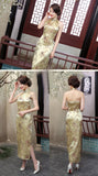 Robe dorée chinoise