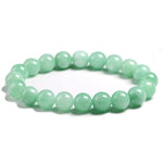 Bracelet Chinois Perles de jade 10mm