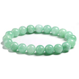 Bracelet Chinois Perles de jade 10mm