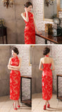 Robe chinoise rouge traditionnelle