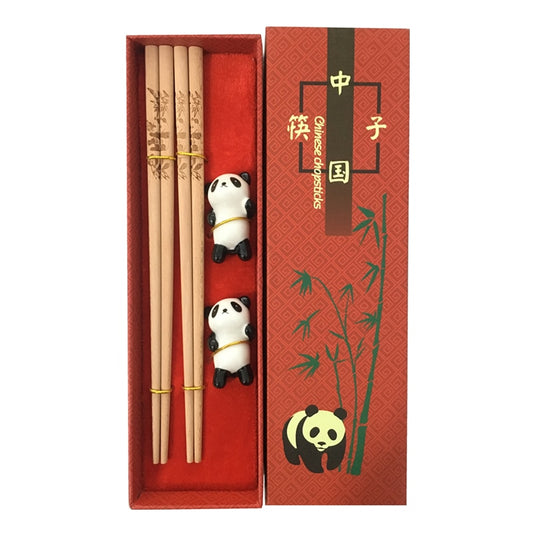 Baguette Chinoise Bois et Panda