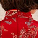 robe chinoise phoenix ouverture