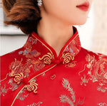 robe chinoise phoenix ouverture