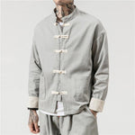 Veste Chinoise Feng Ge grise