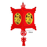 Porte-bonheur Chinois Lanterne carré taille