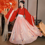 hanfu vintage robe chinoise