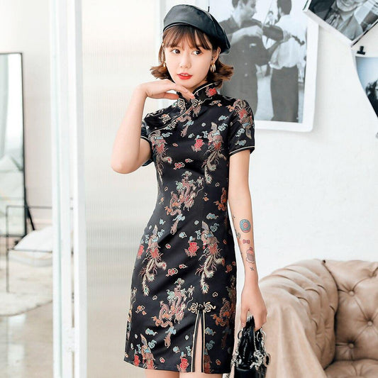 robe chinoise hei long