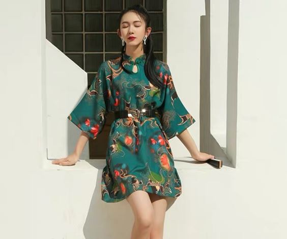 Robe Chinoise Moderne courte